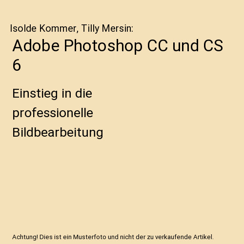 Adobe photoshop und - adobe, cc
