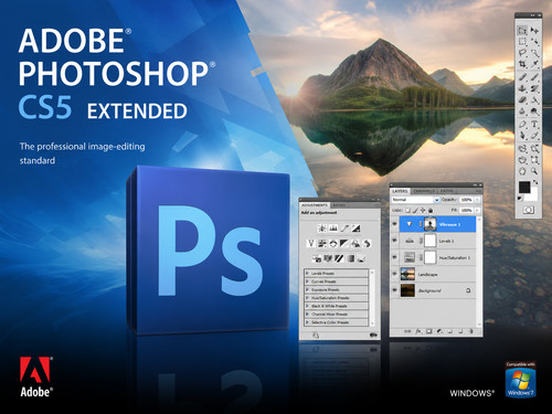 Adobe photoshop cs5 extended - photoshop,